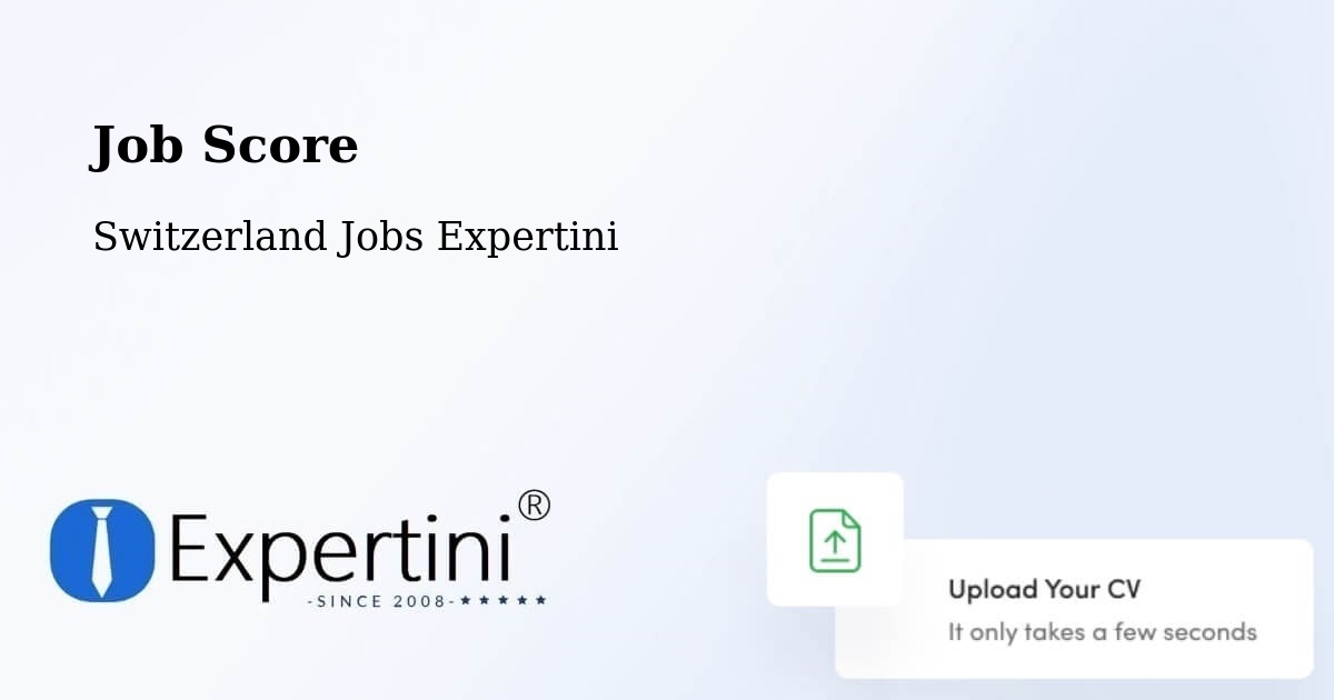 Job Score & Job Description Score Tool – Orpund - Switzerland Jobs Expertini