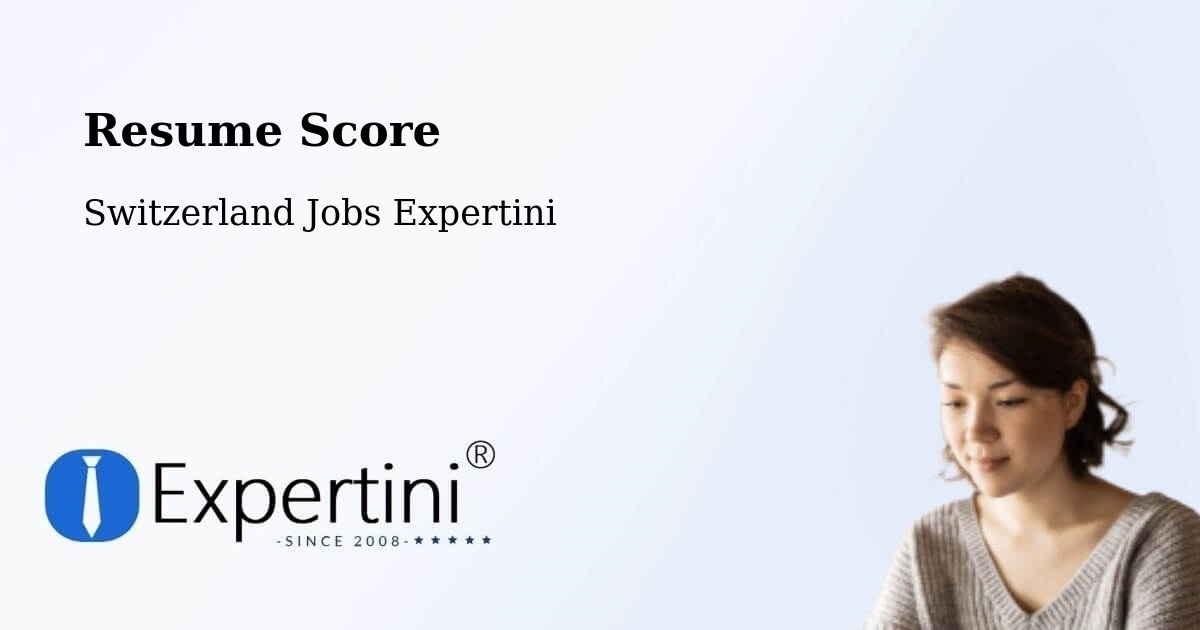 Resume Score & Job Description Match Tool – Orpund - Switzerland Jobs Expertini